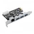 ORICO PNU-3A1R-BK Pci Express/Expansion Gigabit Lan Card